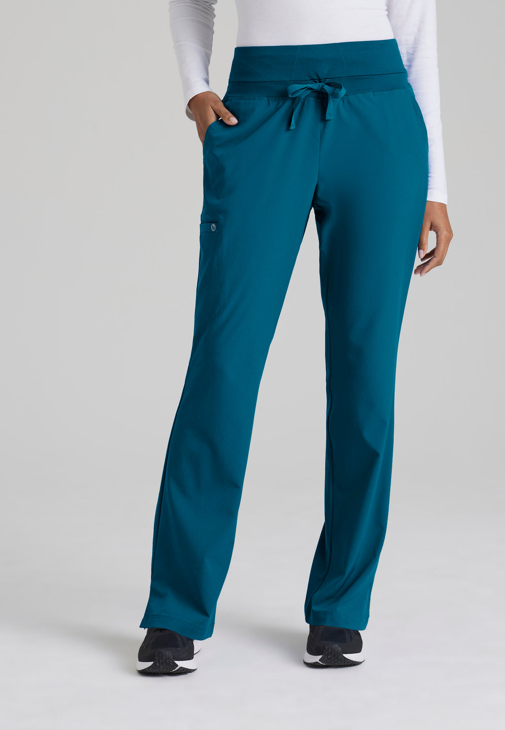 5206 - Barco One Stride Pant-5 Pocket Mid-Rise Fit & Flare Women's