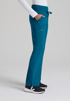 5206 - Barco One Stride Pant-5 Pocket Mid-Rise Fit & Flare Women's Plus and Tall