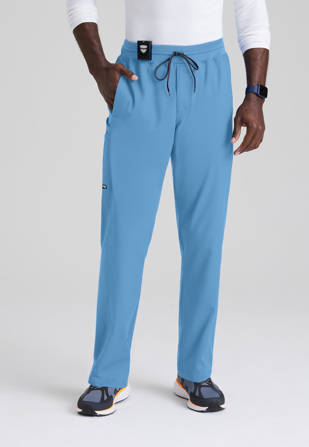 GRSP617 - Grey's Anatomy Spandex Stretch Men's 6 Pocket Straight Pant