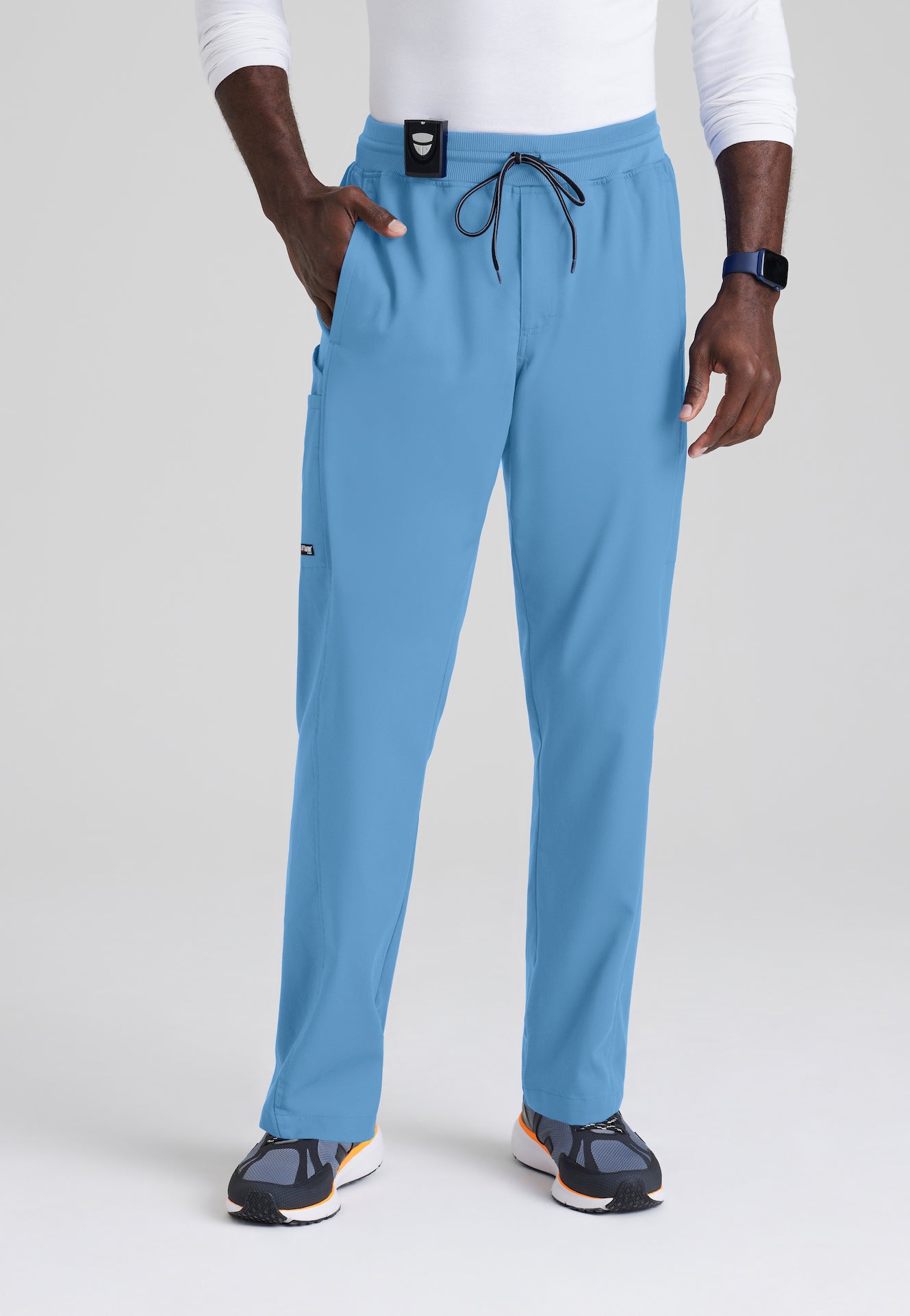 GRSP617 - Grey's Anatomy Spandex Stretch Men's 6 Pocket Straight Pant