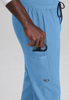 GRSP617 - Grey's Anatomy Spandex Stretch Men's 6 Pocket Straight Pant