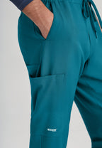 GSSP626 - Grey's Anatomy Evolve 5 Pocket Elastic Waistband Jogger Short