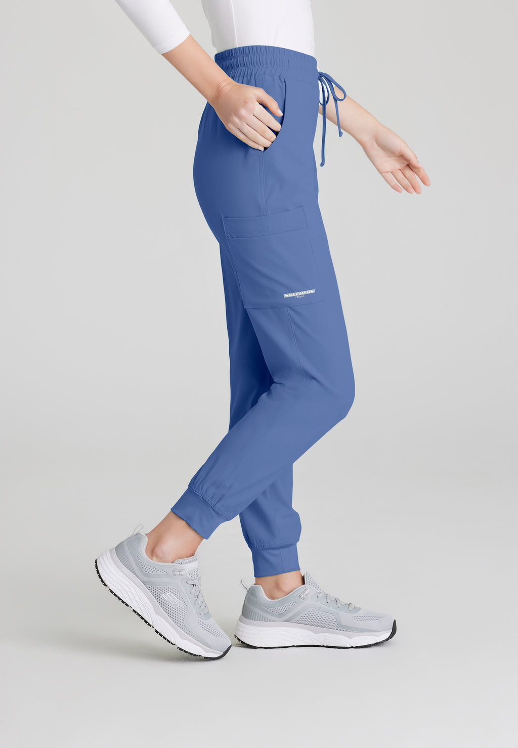 SKP552 - Women's Mid Rise Jogger Scrub Pants