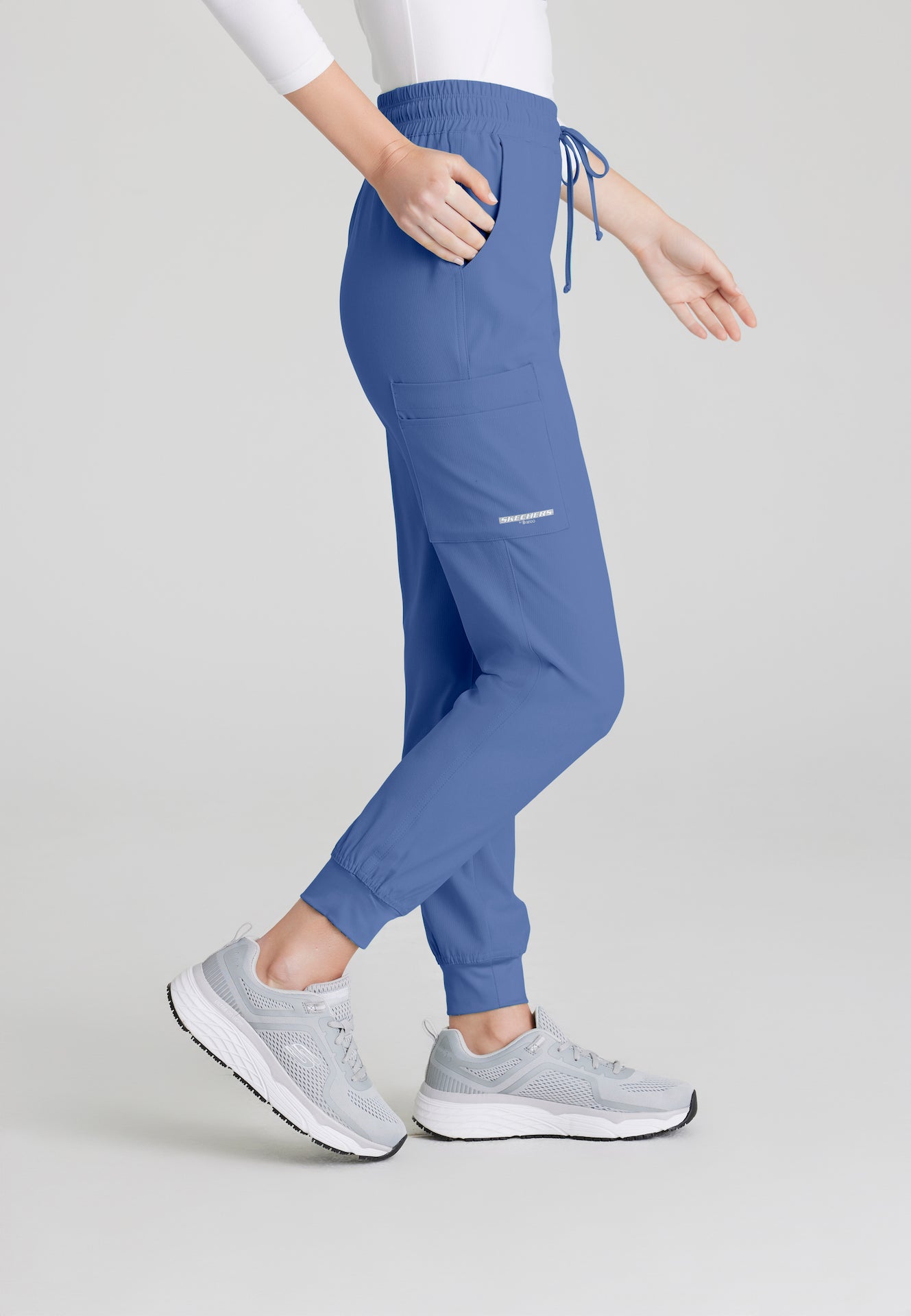 SKP552 - Women's Mid Rise Jogger Scrub Pants