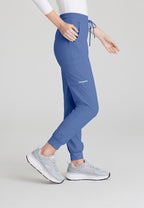 SKP552 - Women's Mid Rise Jogger Scrub Pants Petite