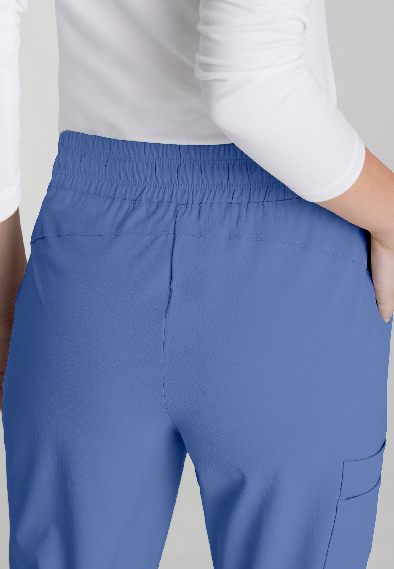 SKP552 - Women's Mid Rise Jogger Scrub Pants Petite