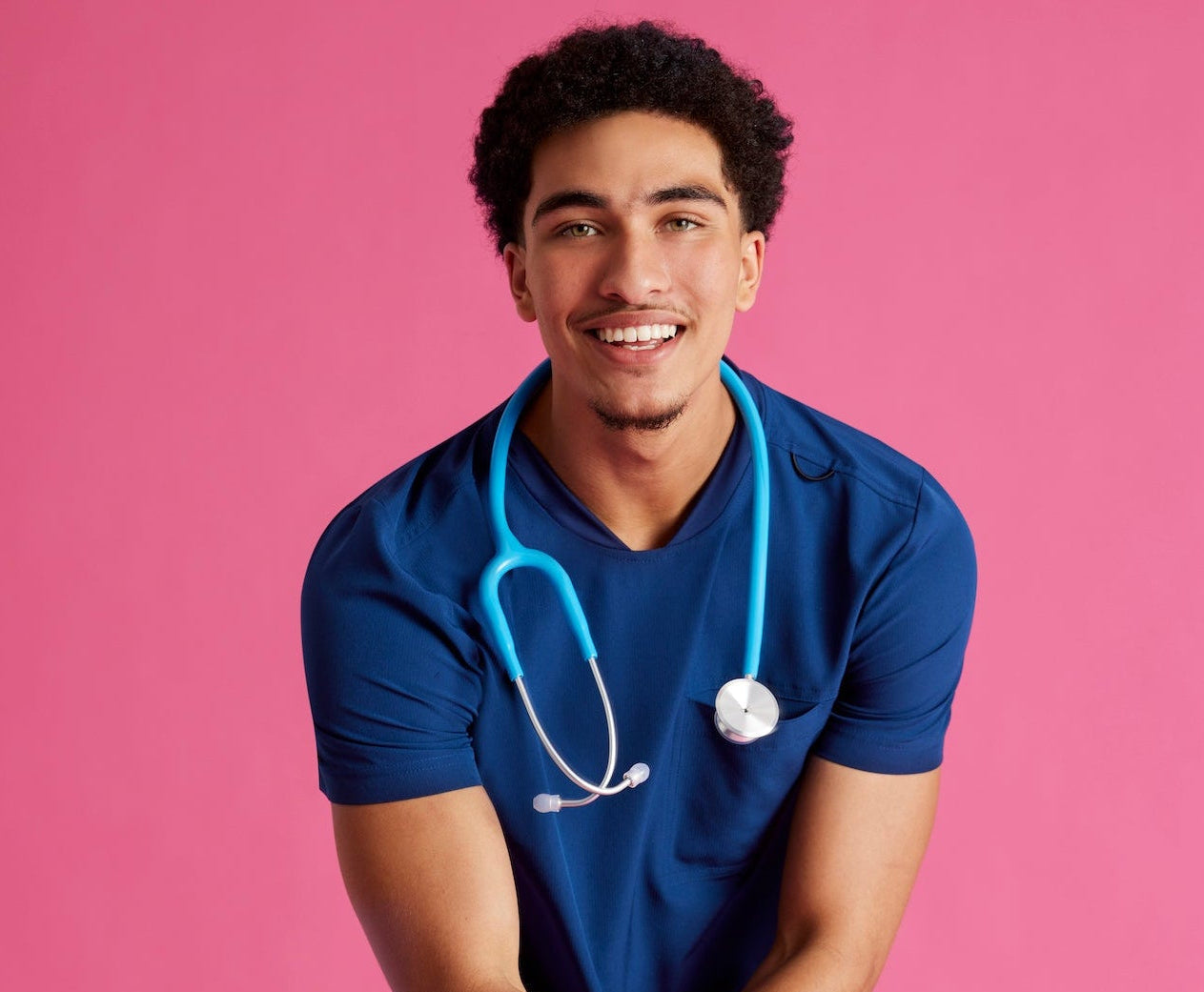 SKP572 - Men's Jogger Scrub Pant with Drawstring Elastic Waistband and Cargo Pocket Big and Tall