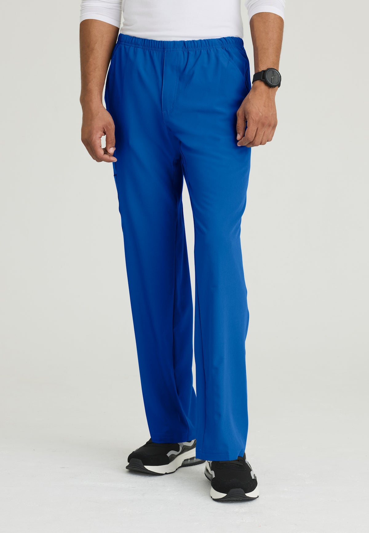 SK0215 - Men's Cargo Scrub Pant with Drawstring Elastic Waistband