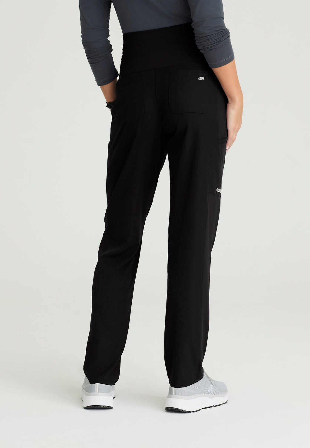 SKP705 - Skechers by Barco Women's 7 Pocket Maternity Straight Leg Pant