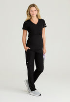 SKP705 - Skechers by Barco Women's 7 Pocket Maternity Straight Leg Pant